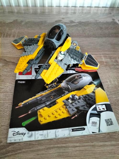 Lego Star Wars anakin's Jedi interceptor 75281, Kinderen en Baby's, Speelgoed | Duplo en Lego, Zo goed als nieuw, Ophalen of Verzenden