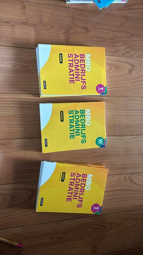 MBO Bedrijfsadministratie Start/Basis/Expert, Boeken, Studieboeken en Cursussen, Nieuw, Ophalen of Verzenden