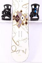 148 dames snowboard FIREFLY TWISTER, White/gold, CAMBER, Sport en Fitness, Snowboarden, Verzenden, Gebruikt, Board