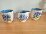 Hortensia Jet ter steege melkkannetje en 2 glazen, Huis en Inrichting, Keuken | Servies, Ophalen of Verzenden, Zo goed als nieuw