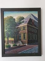 olieverf schilderij prachtig voor oorlogshuis1998 A. de Kemp, Antiek en Kunst, Ophalen of Verzenden