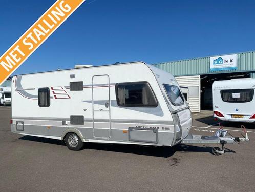 Eriba Arctic Star 565 bj 2011 veel leefruimte!, Caravans en Kamperen, Caravans, Bedrijf, tot en met 4, 1250 - 1500 kg, Rondzit