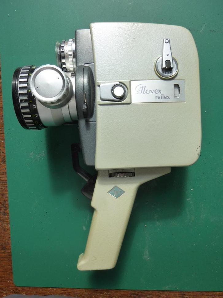 Zeer luxe Agfa dubbel 8 film camera in koffer, Audio, Tv en Foto, Fotocamera's Analoog, Zo goed als nieuw, Compact, Overige Merken