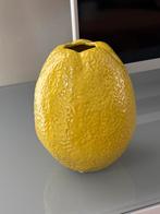 Nieuw Citroen Vaasje - Des Pots, Huis en Inrichting, Gebruikt, Geel, Aardewerk of Porselein, Ophalen of Verzenden