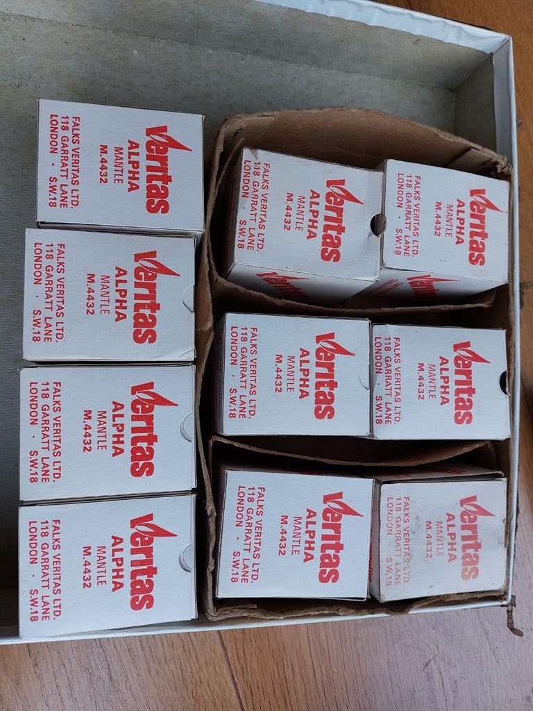 Assorti kousjes voor gaslamp, Ophalen, Zo goed als nieuw