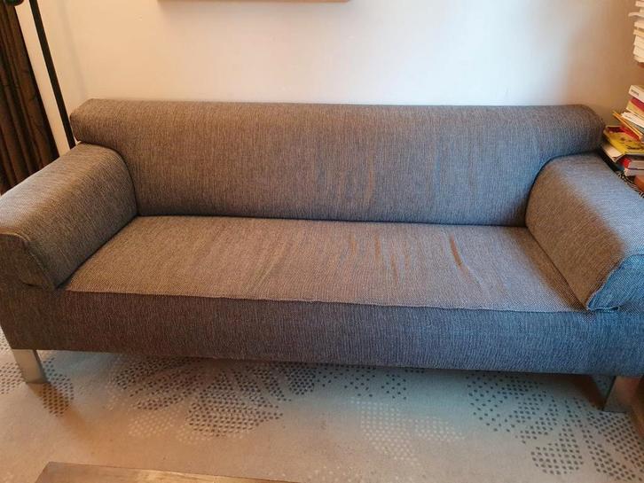 Leolux Pode Edit 3-zits bank - Design topstuk!, Huis en Inrichting, Banken | Bankstellen, Gebruikt, Rechte bank, Driepersoons