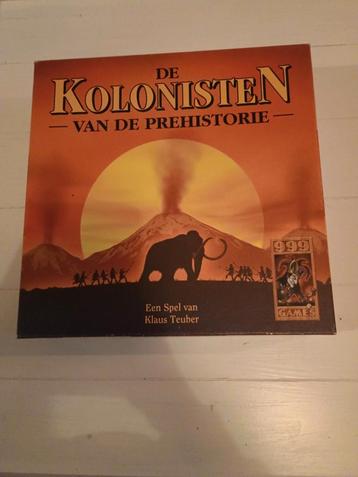 De Kolonisten van de Prehistorie Bordspel beschikbaar voor biedingen