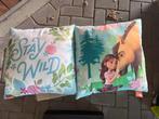 Dreamworks Spirit Untamed Kussens - Set van 2, Ophalen of Verzenden, Zo goed als nieuw, Overige kleuren, Vierkant
