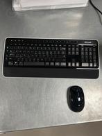 Wireless keyboard microsoft 10 st  met mouse muis draadloos, Computers en Software, Toetsenborden, Ophalen, Zo goed als nieuw