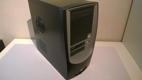 Retro PC (gaming) AMD Sempron, FX5200, sound blaster, win XP, Computers en Software, Vintage Computers, Ophalen
