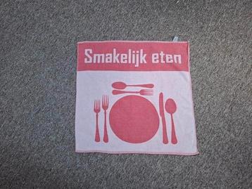 Vintage theedoek  beschikbaar voor biedingen