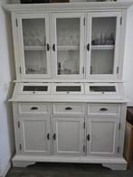 Witte buffetkast met verlichting, Ophalen, Zo goed als nieuw, 25 tot 50 cm, 150 tot 200 cm