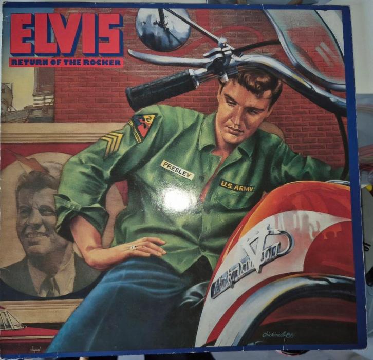 Elvis LP - Return of the Rocker, Cd's en Dvd's, Vinyl | Overige Vinyl, Gebruikt, 12 inch, Ophalen of Verzenden