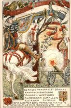 Den Haag - De Heuvel yke tyding, Ophalen of Verzenden, Voor 1920, Ongelopen, Zuid-Holland