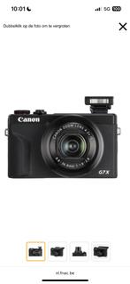 Gezocht: Canon g7x mark iii!!!, Audio, Tv en Foto, Fotocamera's Digitaal, Gebruikt, Canon, Compact, Ophalen of Verzenden