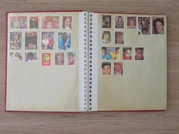 PopFoto Zegels Plaatjes Jaren 80 beschikbaar voor biedingen