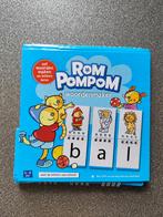 Rom Pom Pom Woordmaker - Leerzaam Spel 4-6 Jaar, Ophalen of Verzenden, Zo goed als nieuw, Rom Pom Pom, Non-fictie