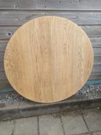 Tafelblad, massief Eiken, onbehandeld, Ophalen, 50 tot 100 cm, 50 tot 100 cm, Zo goed als nieuw