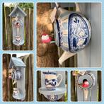 Cadeautip! Delfts Blond Amsterdam Theepot Vogelhuisje, Ophalen of Verzenden, Nieuw
