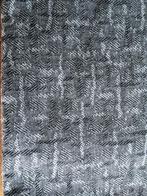 prachtige grijze jaquard achtige glansstof, Hobby en Vrije tijd, Stoffen en Lappen, 120 cm of meer, Nieuw, Ophalen of Verzenden