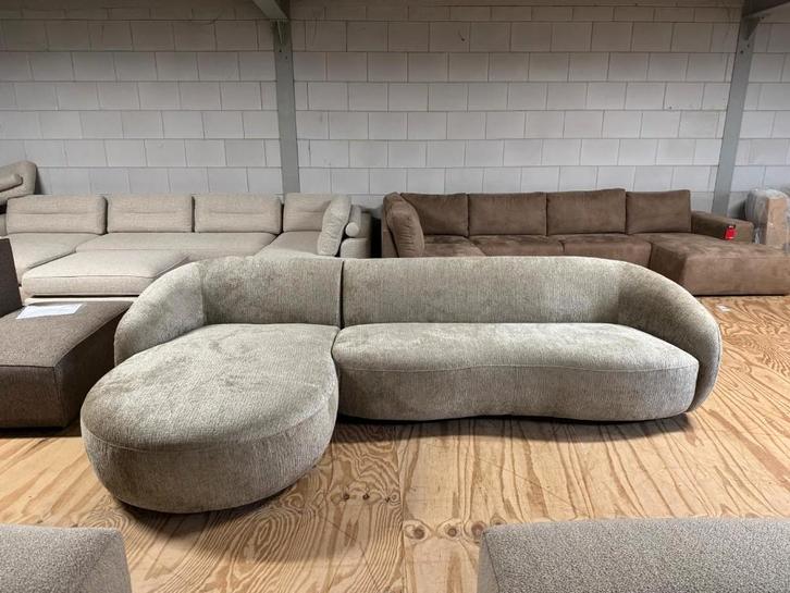 Hoekbank Rondo l Whoon l Meubilex l van €1495,- voor €899,-, Huis en Inrichting, Banken | Bankstellen, Nieuw, Hoekbank, Driepersoons