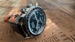 MOOIE SPEEDMASTER SEIKO MOD, Sieraden, Tassen en Uiterlijk, Horloges | Heren, Seiko, Leer, Polshorloge, Nieuw
