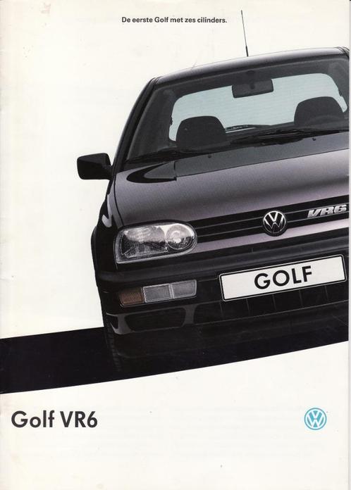 Volkswagen Golf VR6, 1994, Boeken, Auto's | Folders en Tijdschriften, Zo goed als nieuw, Volkswagen, Ophalen of Verzenden