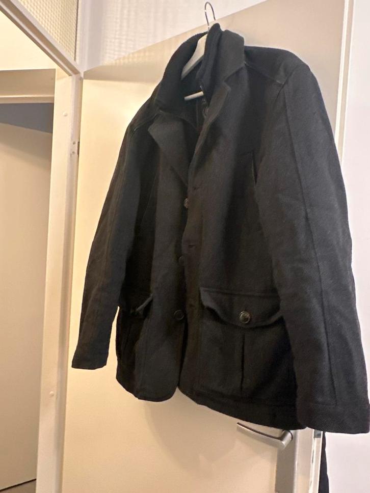 Reset Jas - Stijlvol en Warm maat 52, Kleding | Heren, Jassen | Winter, Zo goed als nieuw, Maat 52/54 (L), Zwart, Ophalen of Verzenden