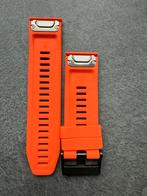 Horlogeband 26MM Oranje Geschikt voor Garmin, Sieraden, Tassen en Uiterlijk, Sporthorloges, Ophalen of Verzenden, Nieuw, Oranje