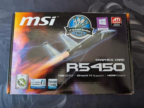 MSI R5450, Computers en Software, Videokaarten, Zo goed als nieuw, Nvidia, PCI, DVI, Ophalen of Verzenden
