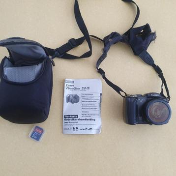 Canon PowerShot S3 IS beschikbaar voor biedingen