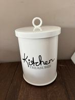 Riviera Maison storage jar kitchen treasures, Huis en Inrichting, Keuken | Potten en Pannen, Ophalen of Verzenden, Pot, Bus of Blik