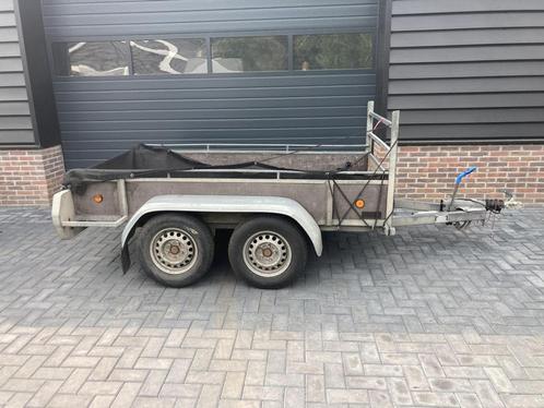 Tandemasser bakwagen aanhanger aanhangwagen opknapper, Auto diversen, Aanhangers en Bagagewagens, Gebruikt