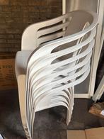 Tuinstoelen + kussen, Tuin en Terras, Ophalen, Gebruikt, Kunststof