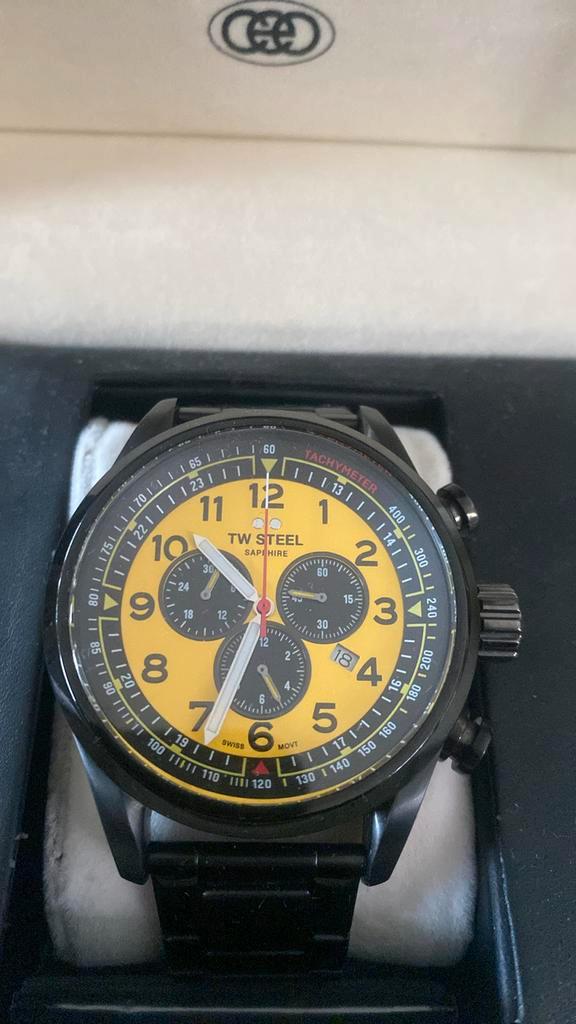 Supper mooie unieke limited edition tw steel horlo, Sieraden, Tassen en Uiterlijk, Horloges | Heren, Zo goed als nieuw, Overige merken