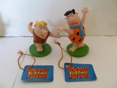 The Flintstones Fred en Barny Beeldjes Figuurtjes Flinstones, Verzamelen, Stripfiguren, Zo goed als nieuw, Beeldje of Figuurtje