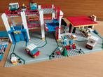 Lego 6394 Shell Tankstation Garage Compleet, Ophalen of Verzenden, Gebruikt, Complete set, Lego