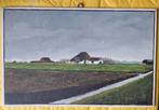 Texel - Martha's Hoeve 1990, Antiek en Kunst, Kunst | Schilderijen | Klassiek, Ophalen of Verzenden