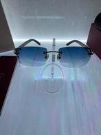 Cartier zonnebril hout C decor, Witgoed en Apparatuur, Zonnebanken en Gezichtsbruiners, Ophalen, Zo goed als nieuw, Gezichtsbruiner