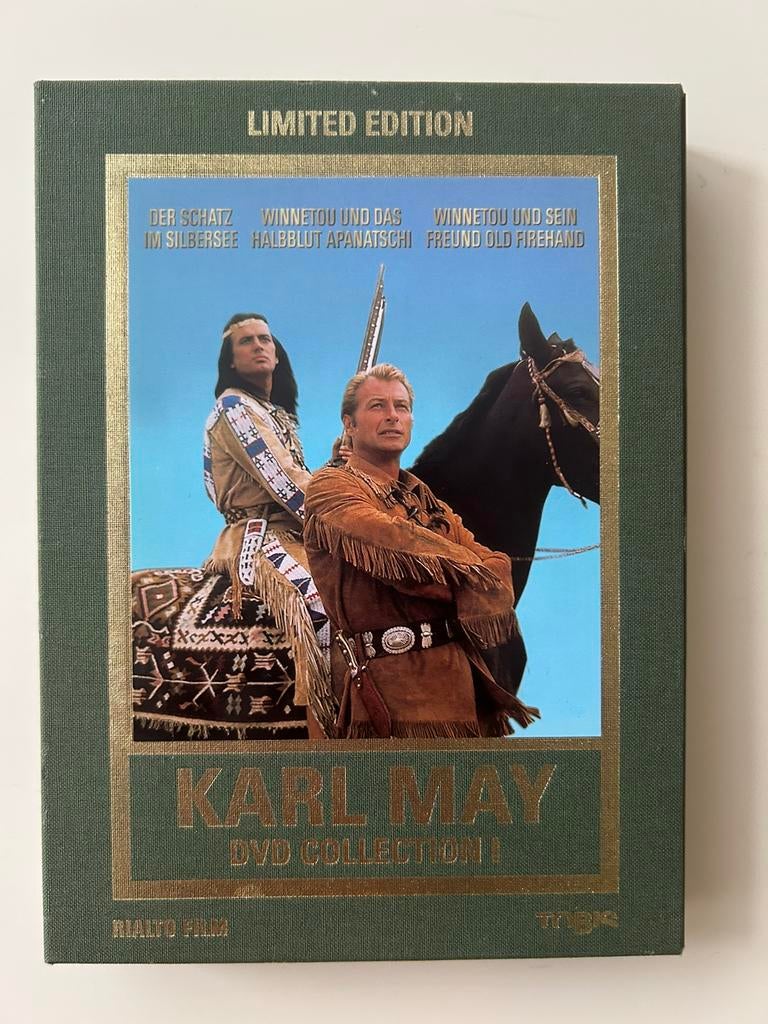 -Karl May DVD Collection I -Limited Edition-, Vanaf 12 jaar, Ophalen of Verzenden, Zo goed als nieuw, Boxset