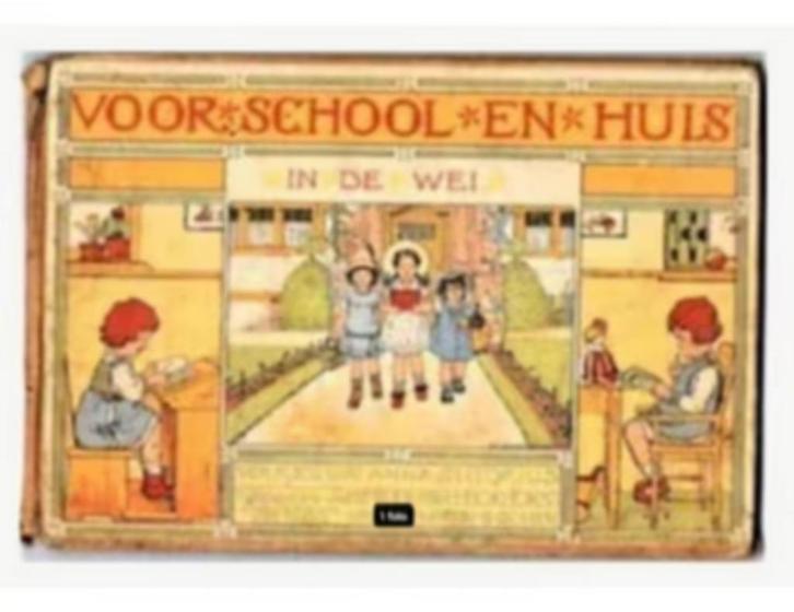 Voor school en huis boekje "In de wei" 1e druk  Oblong-forma, Boeken, Kinderboeken | Kleuters, Gelezen, Jongen of Meisje, Verzenden