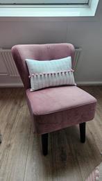 Roze fauteuil, Huis en Inrichting, Kunststof, Zo goed als nieuw, Eén, Ophalen