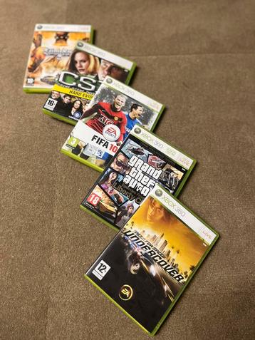 XBOX 360 Spellen Pakket beschikbaar voor biedingen