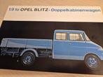 1961 bestelbus Opel Blitz DoKa dubbele cabine pick-up izgst, Boeken, Ophalen of Verzenden, Zo goed als nieuw, Opel