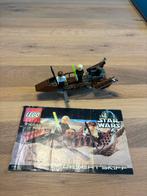 Lego desert skiff setnr 7104 van star wars met 2 minifigs, Complete set, Gebruikt, Ophalen of Verzenden, Lego