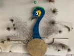 Pauw decoratie met 12 echte veren, Ophalen, Zo goed als nieuw, Versiering