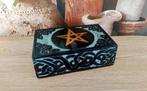 Zeepsteen Tarot / Sieradendoos met Pentagram ontwerp, Ophalen of Verzenden, Nieuw, Overige typen