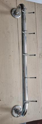 Vintage metalen kapstok of keukenrekmet 5 haken
70 cm lang, Ophalen of Verzenden