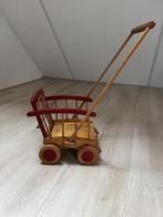 antiek houten speelgoed poppenwagentje, Ophalen, Gebruikt