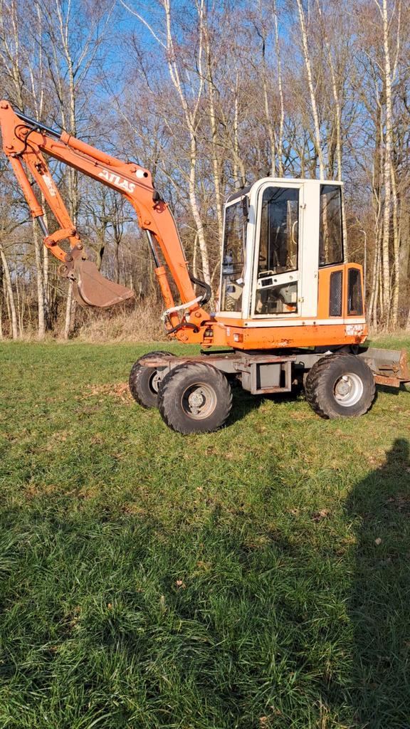 Atlas Kraan te koop, Zakelijke goederen, Machines en Bouw | Kranen en Graafmachines, Kraan, Ophalen